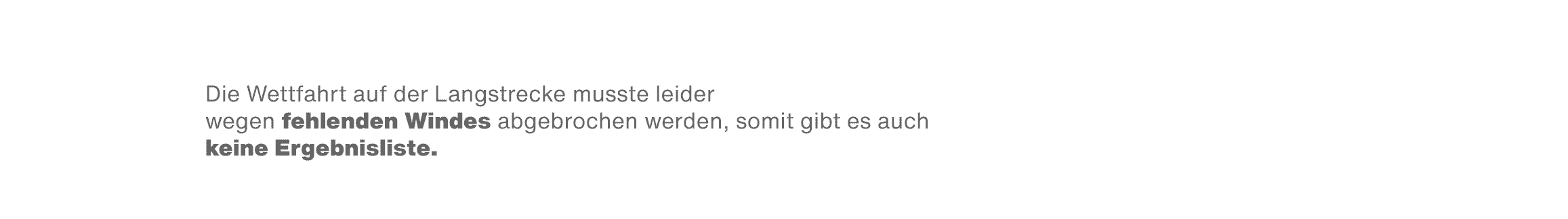 Ergebnisse der Langstrecke 2022